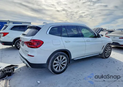 2019 BMW X3 Sdrive30I z USA, uszkodzony, nr VIN 5UXTR7C57KLF34862
